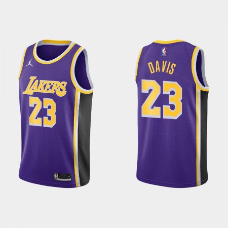 Maillot Basket Los Angeles Lakers Anthony Davis 23 Jordan 2021-22 Statement Edition Swingman - Homme